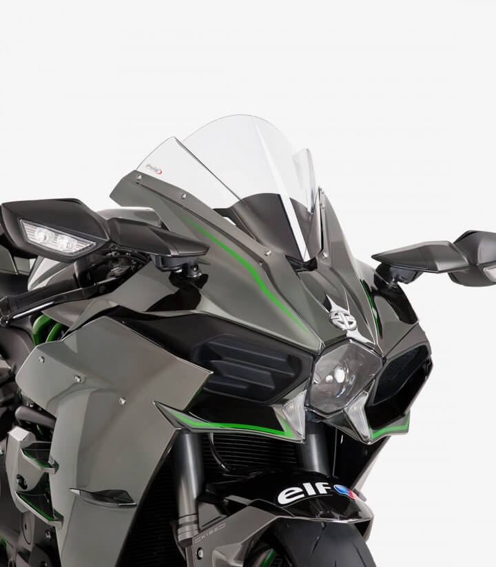 Windschild Puig Z-Racing Kawasaki Ninja H2 (15-20) Klar 7631W
