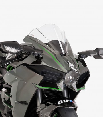 Windschild Puig Z-Racing Kawasaki Ninja H2 (15-20) Klar 7631W