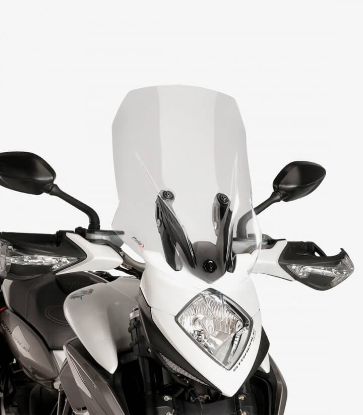 Mv Agusta Stradale 800 Puig Touring Transparent Windshield 7634W