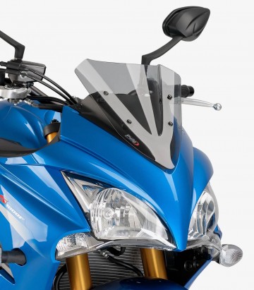 Suzuki GSX-S1000F Puig Racing Smoked Windshield 7639H