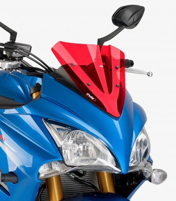 Windschild Puig Sport Suzuki GSX-S1000F (15-20) Rot 7639R