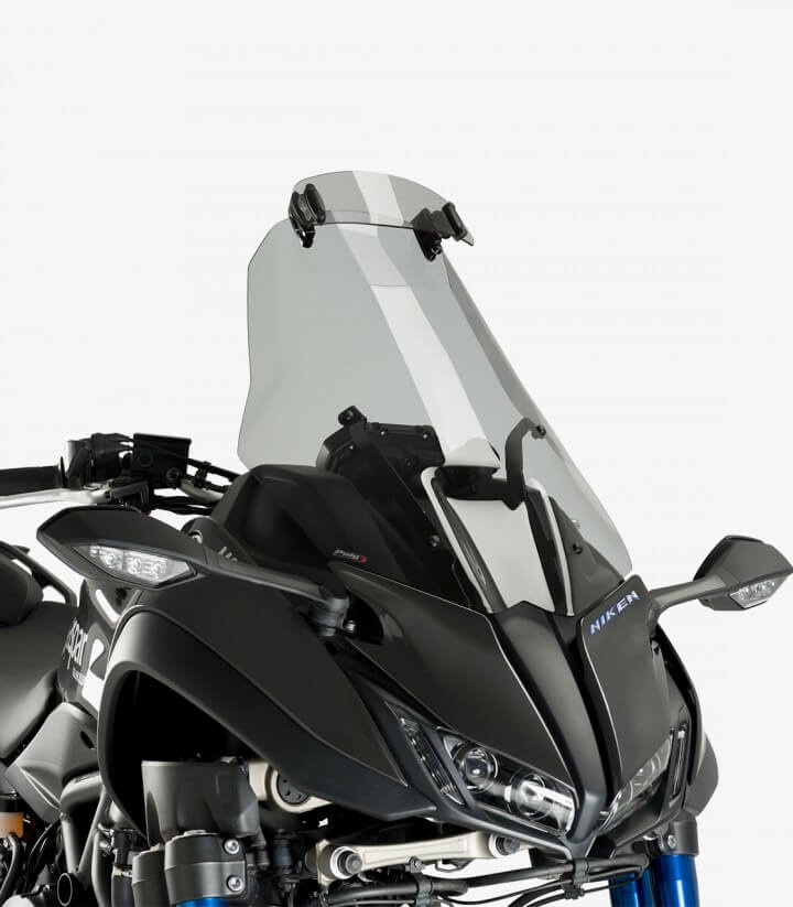 Multi-verstellbarer Windschildaufsatz Puig Clip-on Getönt 6320H