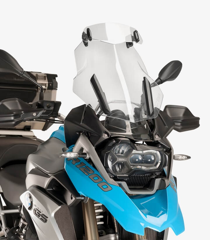 Multi-verstellbarer Windschildaufsatz Puig Clip-on Klar 6375W