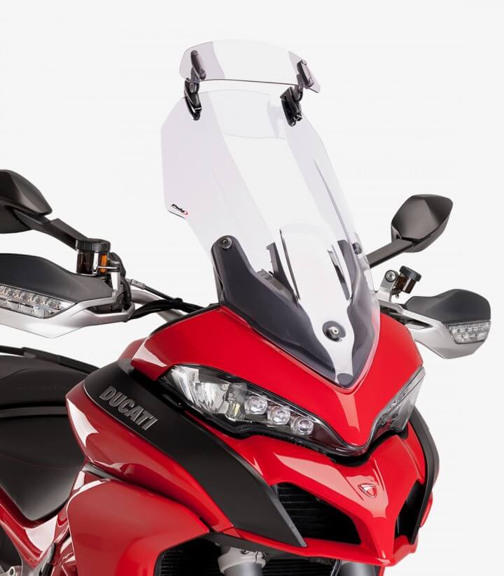 Multi-verstellbarer Windschildaufsatz Puig Clip-on Klar 6319W
