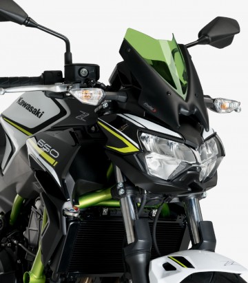 Cúpula Puig Naked New Generation Sport Kawasaki Z650 Verde 3864V