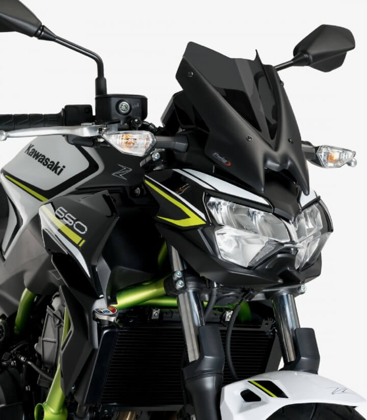 Windschild Puig New Generation Sport Kawasaki Z650 (20-26) Dunkel getönt 3864F