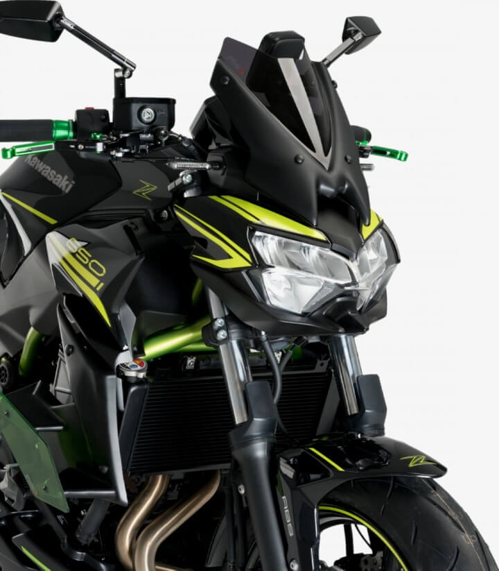 Cúpula Puig Naked New Generation Sport Kawasaki Z650 Ahumado oscuro 3864F