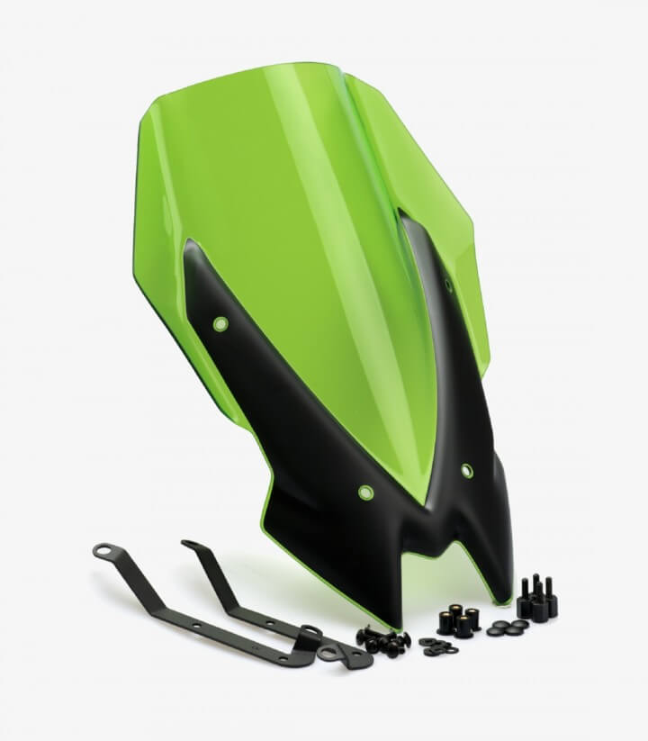 Cúpula Puig Naked New Generation Touring Kawasaki Z650 Verde 3865V