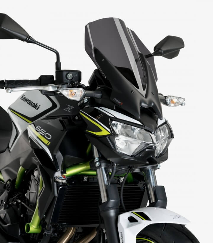 Cúpula Puig Naked New Generation Touring Kawasaki Z650 Ahumado oscuro 3865F