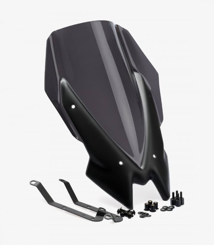Cúpula Puig Naked New Generation Touring Kawasaki Z650 Ahumado oscuro 3865F