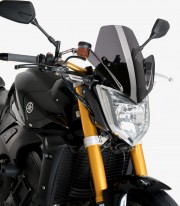 Yamaha FZ1 Puig Naked New Generation Sport Dark smoked Windshield 4119F