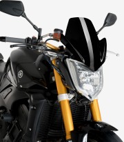 Yamaha FZ1 Puig Naked New Generation Sport Black Windshield 4119N