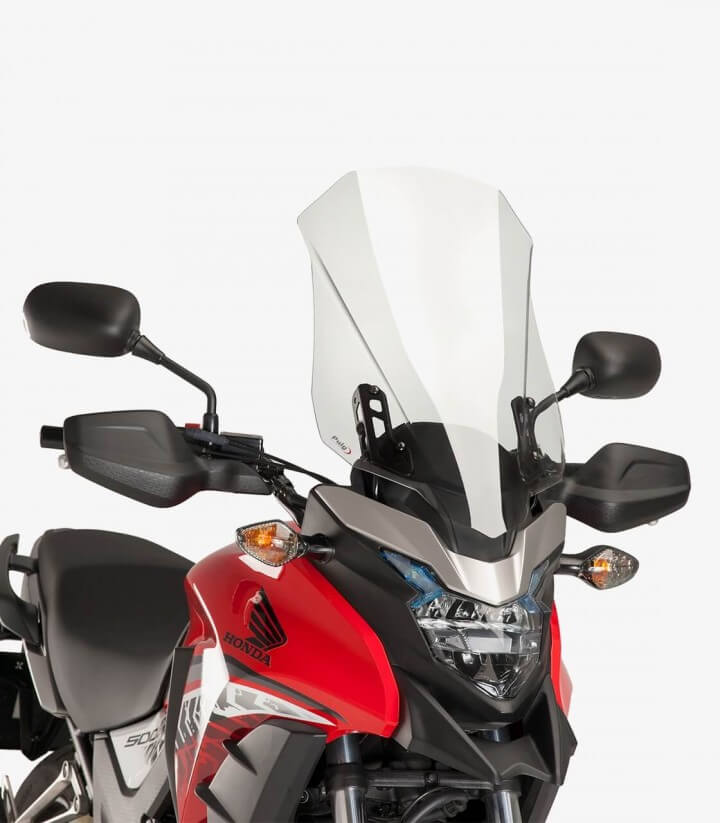 Honda CB500X Puig Touring Transparent Windshield 8901W