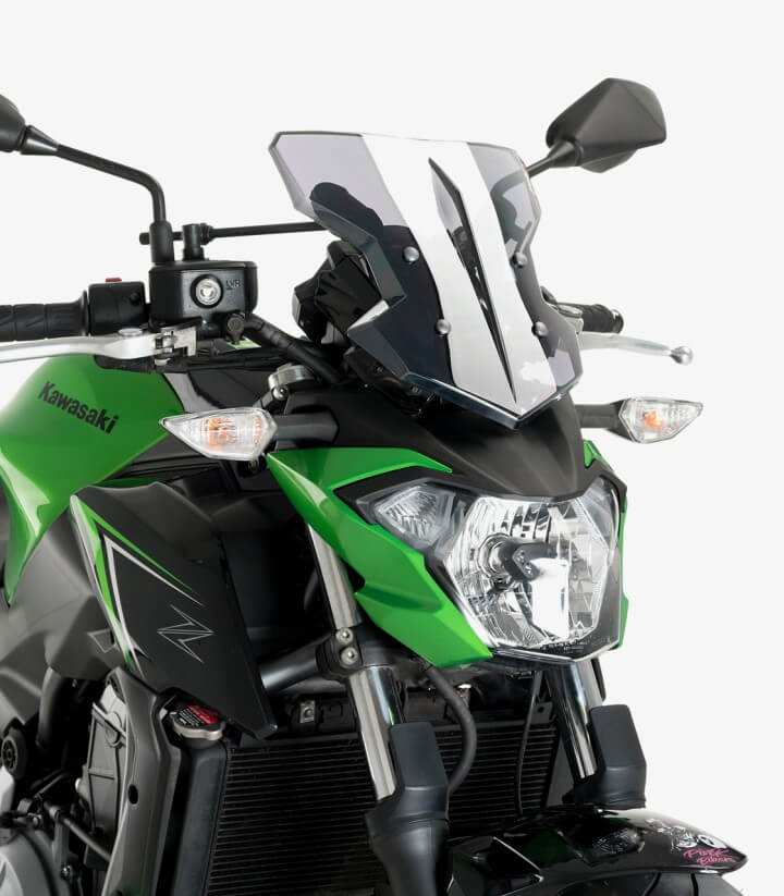 Windschild Puig Flanker Kawasaki ER-6N, Z1000R, Z650, Z900 Getönt 20335H