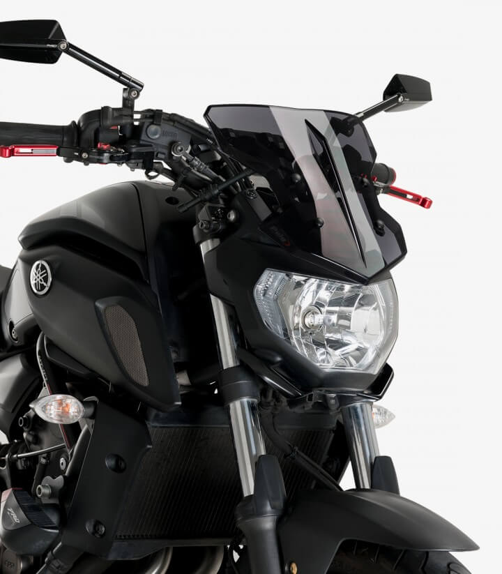 Cúpula Puig Flanker Yamaha MT-07 (2017 - 2022), MT-09 (2013 - 2016) Ahumado Oscuro 20337F