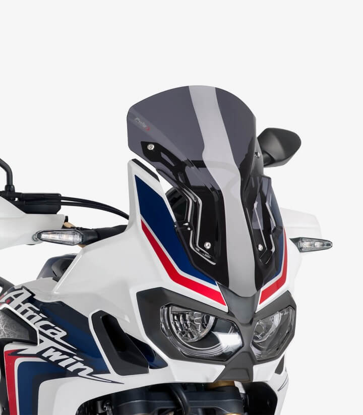 Windschild Puig Sport Honda CRF1000L Africa Twin (16-19) Dunkel getönt 8904F