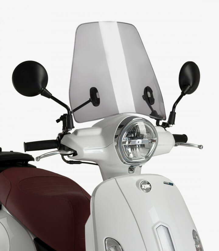 Windschild Puig Urban SYM Fiddle 125 ie 4T AC/LC (21-26), Fiddle 50 ie 4T AC E5 (21-26) Getönt 20845H