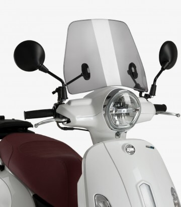 Windschild Puig Trafic SYM Fiddle 125 ie 4T AC/LC (21-26), Fiddle 50 ie 4T AC E5 (21-26) Getönt 20844H