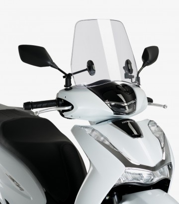 Honda Scoopy SH125 / 150 / 350i Puig Trafic Transparent Windscreen 20363W
