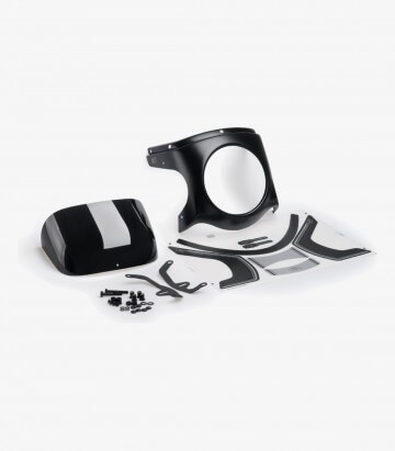 Windschild Puig Retro Universal Schwarz 9516N