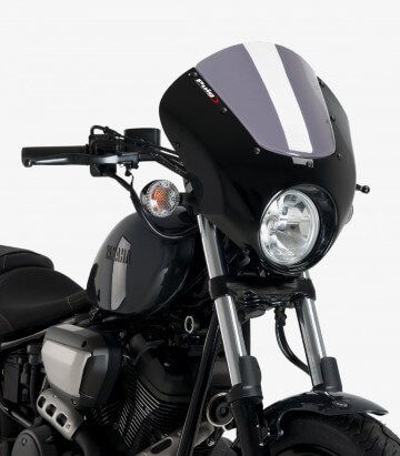 Yamaha XV950 / R Puig Dark Night Smoked Semi-fairing 21109H