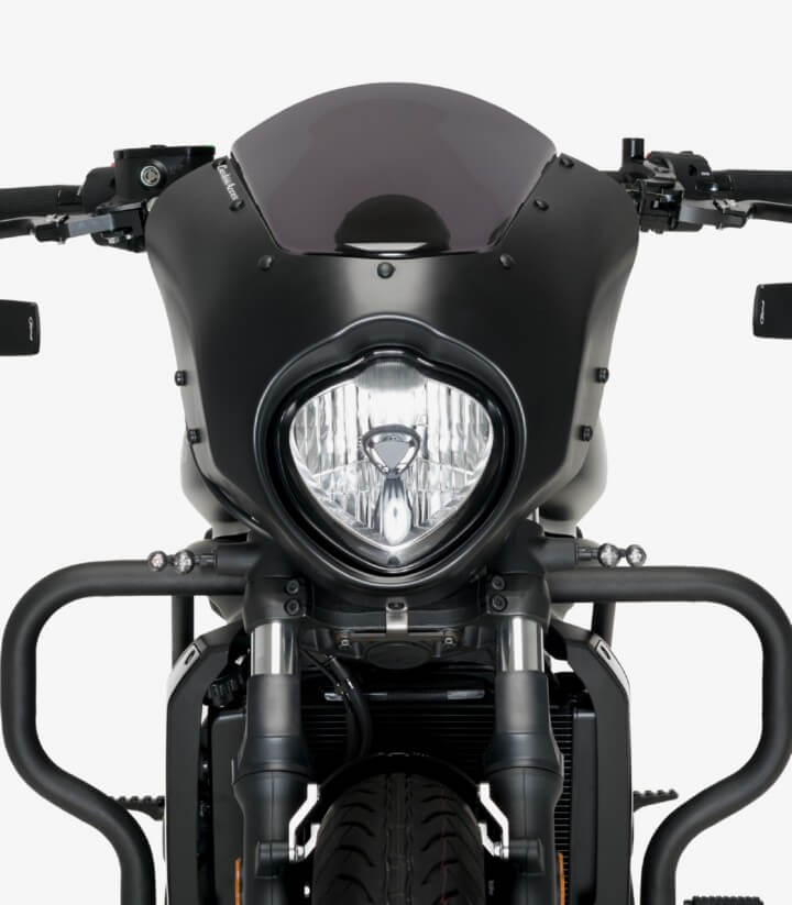 Halbverkleidung Puig Dark Night Kawasaki Vulcan S (15-26) Dunkel getönt 21108F