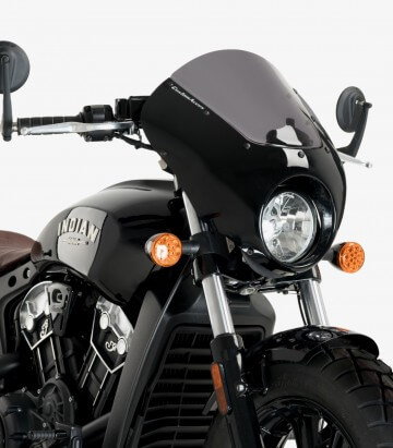 Halbverkleidung Puig Dark Night Indian Scout Bobber (18-26) Dunkel getönt 21107F