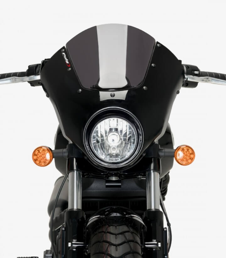 Halbverkleidung Puig Dark Night Indian Scout Bobber (18-26) Dunkel getönt 21107F