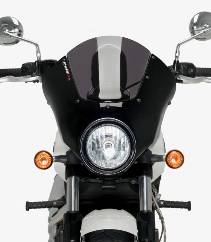 Halbverkleidung Puig Dark Night Indian Scout Classic (17-25) Dunkel getönt 21106F