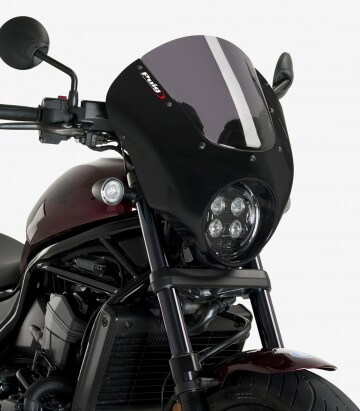 Honda CMX 1100 Rebel Puig Dark Night Smoked Semi-fairing 21105H