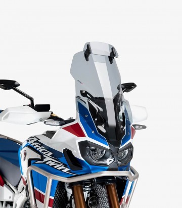 Honda CRF1000L Africa Twin / Adventure Sports (2016 - 2019) Puig Touring with visor Smoked Windshield 8906H