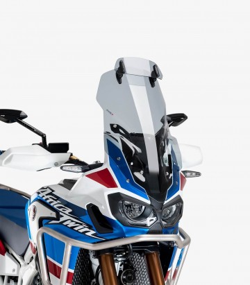 Cúpula Puig Touring con Visera Honda CRF1000L Africa Twin Ahumado 8906H