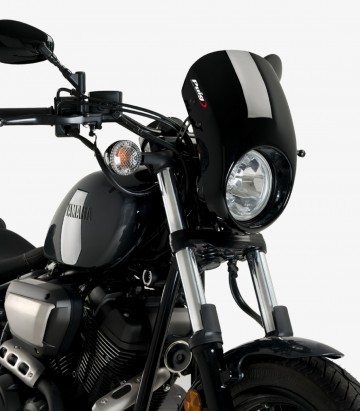 Halbverkleidung Puig Anarchy Yamaha XV950/R (14-20) Schwarz 21094N