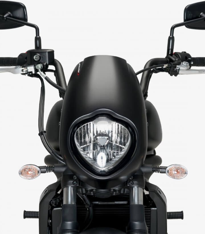 Semicarenado Puig Anarchy Kawasaki Vulcan S Negro mate 21093J