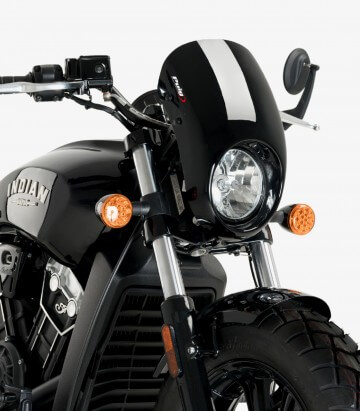 Halbverkleidung Puig Anarchy Indian Scout Bobber (18-26), Scout Classic (17-20) Schwarz 21092N