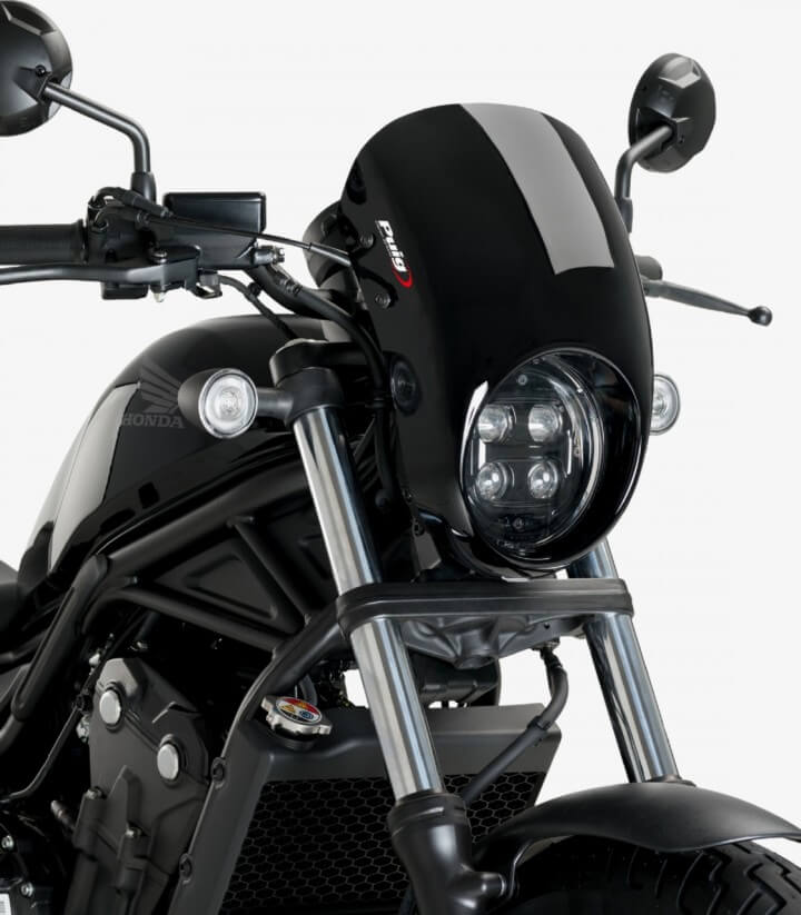 Halbverkleidung Puig Anarchy Honda CMX 500 Rebel (20-24) Schwarz 21088N
