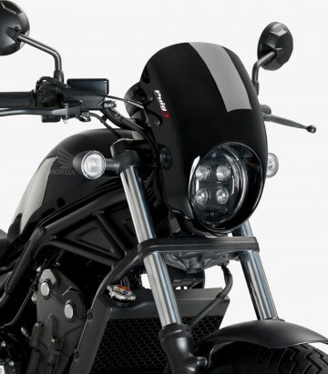 Halbverkleidung Puig Anarchy Honda CMX 500 Rebel (20-24) Schwarz 21088N