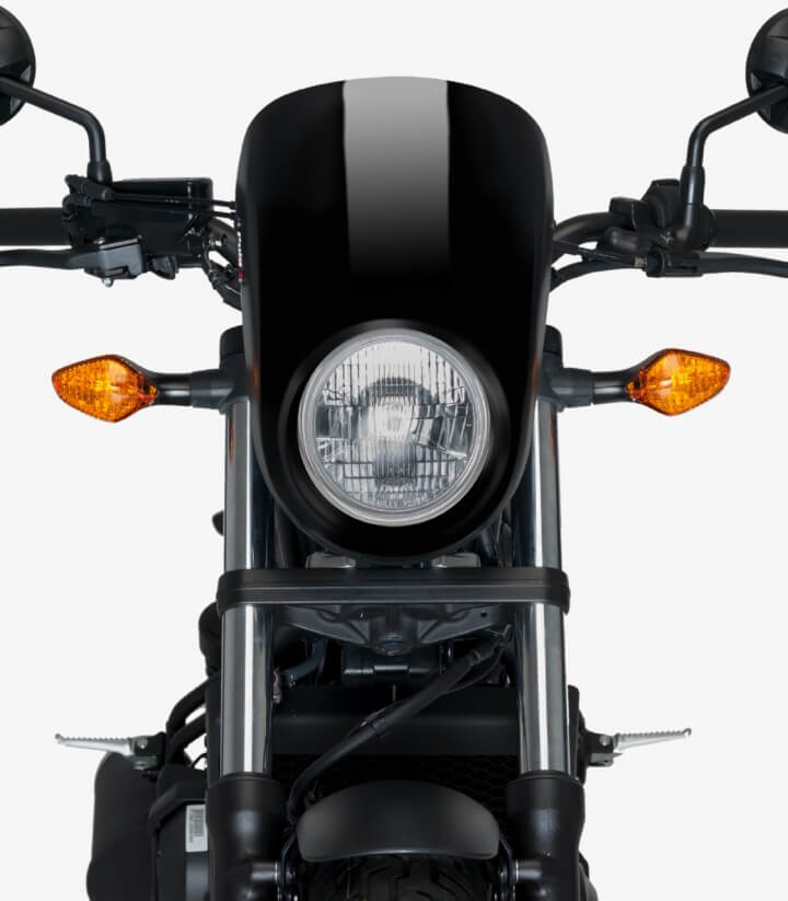 Semicarenado Puig Anarchy Honda CMX 500 Rebel Negro 21086N