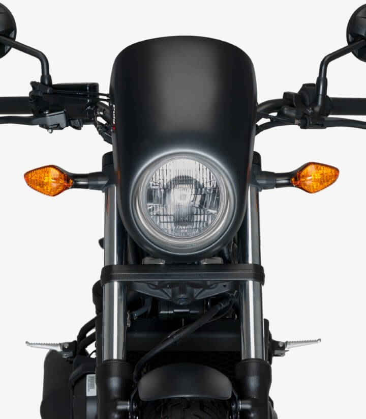 Halbverkleidung Puig Anarchy Honda CMX 500 Rebel (17-19) Mattschwarz 21086J