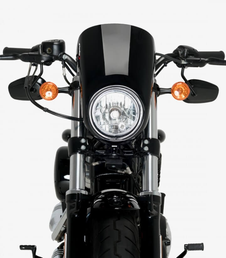 Semicarenado Puig Anarchy Harley Davidson Sportster 1200 Forty-Eight XL1200X/XS Negro 21084N