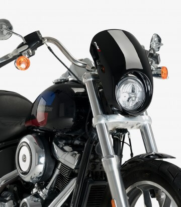 Semicarenado Puig Anarchy Harley Davidson Softail Low Rider FXLR Negro 21082N