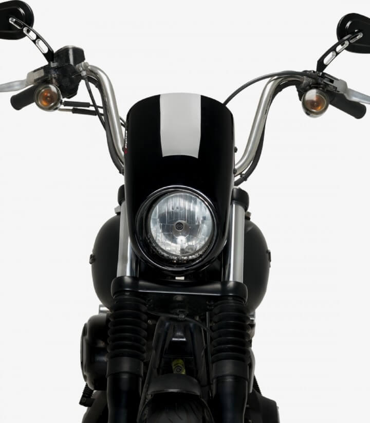 Semicarenado Puig Anarchy Harley Davidson Dyna Street Bob FXDB/I Negro 21081N