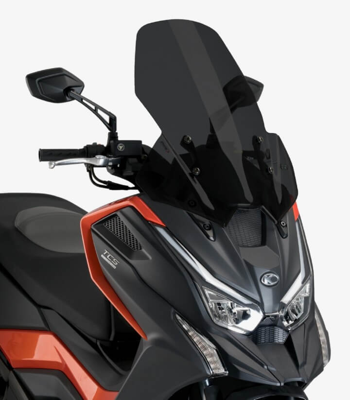 Windschild Puig V-Tech Line Touring Kymco DT X125/X350/X360 350I ABS (22-26) Dunkel getönt 21149F