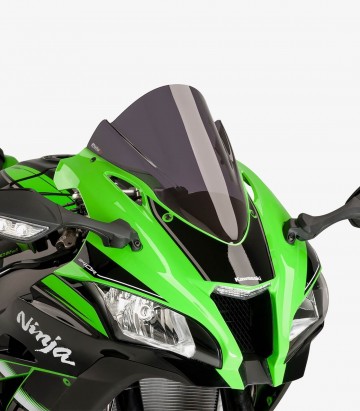 Kawasaki ZX-10R, ZX-10RR Puig Racing Dark Smoked Windshield 8912F