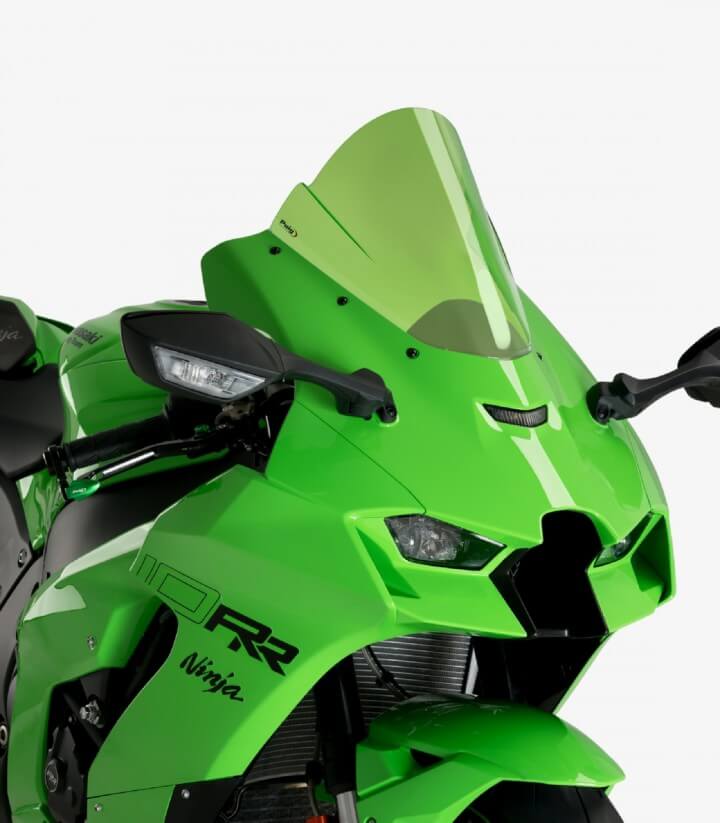 Windschild Puig Z-Racing Kawasaki ZX-10R/RR (21-26) Grün 20541V