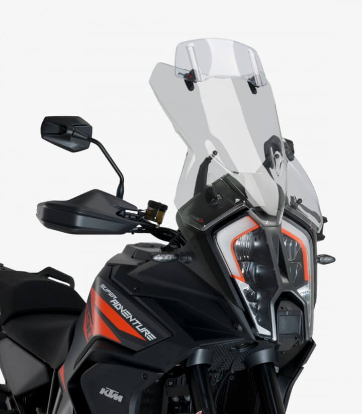 Cúpula Puig Touring Plus Con Visera KTM 1290 Super Adventure R / S Ahumado 20817H