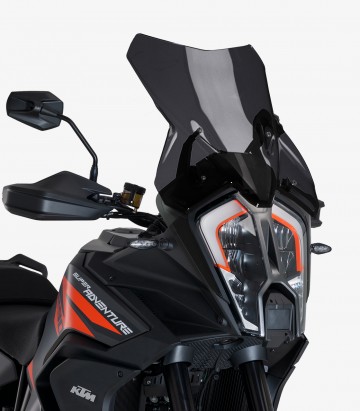 KTM 1290 Super Adventure R / S (2021 - 2024) Puig Touring Plus Dark smoked Windshield 20816F