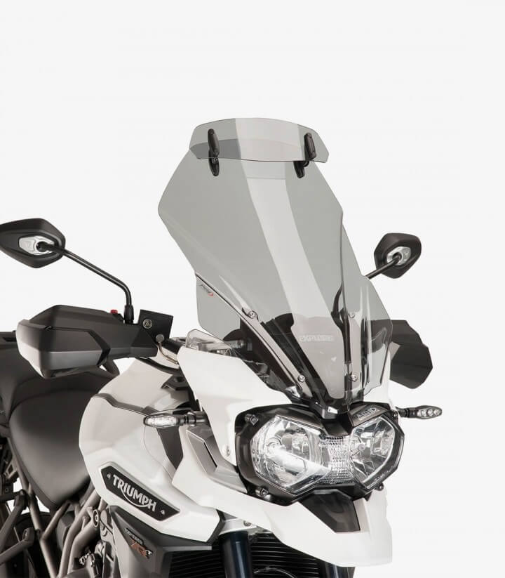 Windschild Puig Touring mit Visier several Triumph models Getönt 8916H