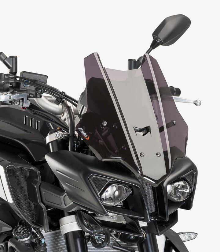 Cúpula Puig Racing Yamaha MT-10, MT-10 SP Ahumado oscuro 8917F