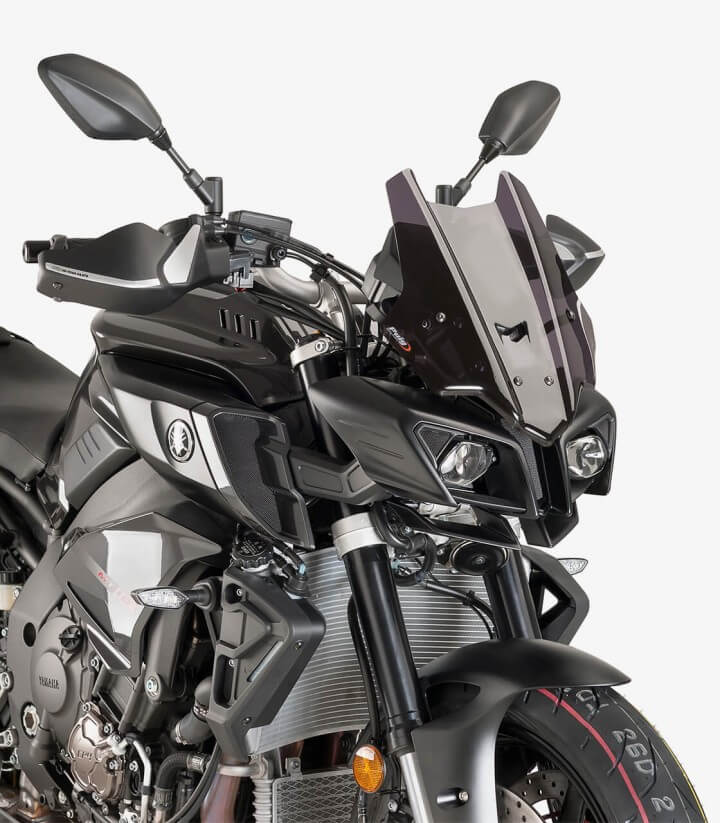 Cúpula Puig Racing Yamaha MT-10, MT-10 SP Ahumado oscuro 8917F